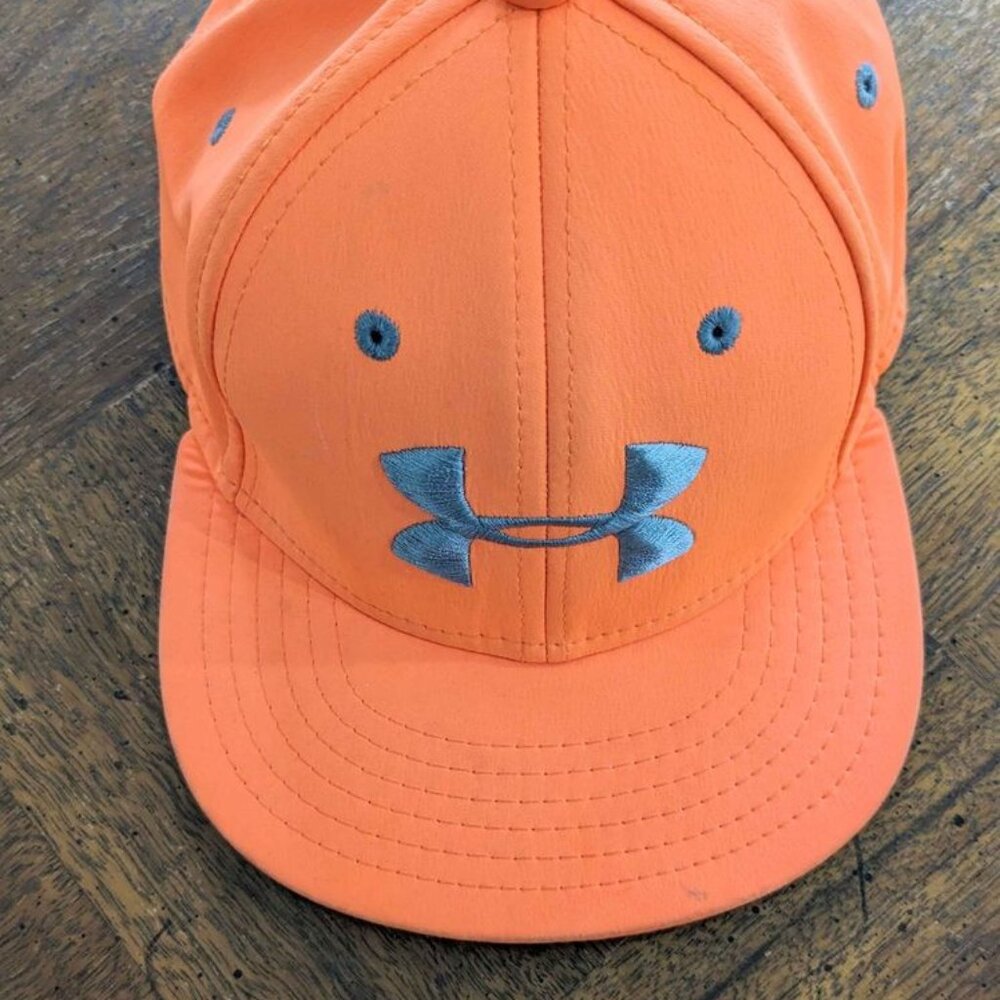 Under Armour Fitted Hat - Bright Orange - Kids Size Small